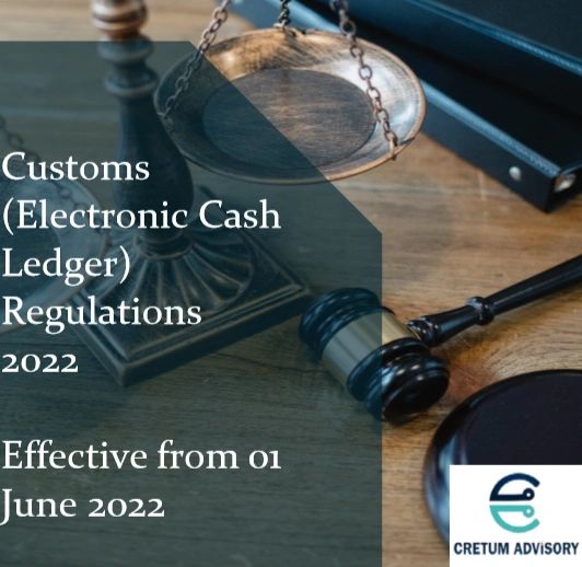 Customs (Electronic Cash Ledger) Regulations, 2022